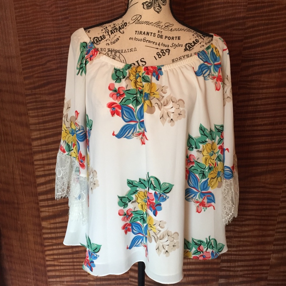 Off shoulder blouse